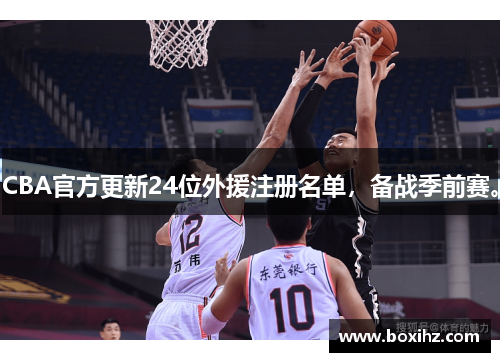 CBA官方更新24位外援注册名单，备战季前赛。